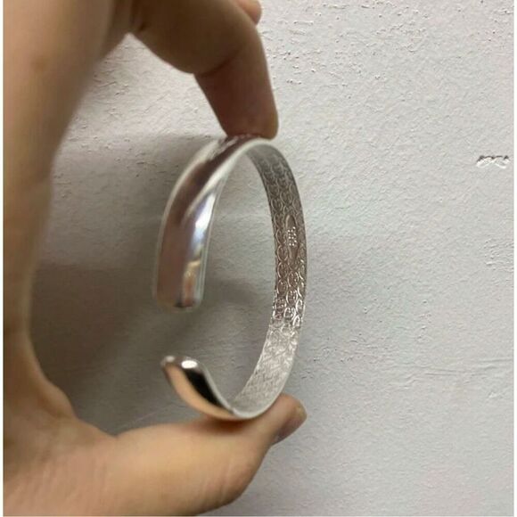 Silver Cuff Bracelet - Picture 5 of 7
